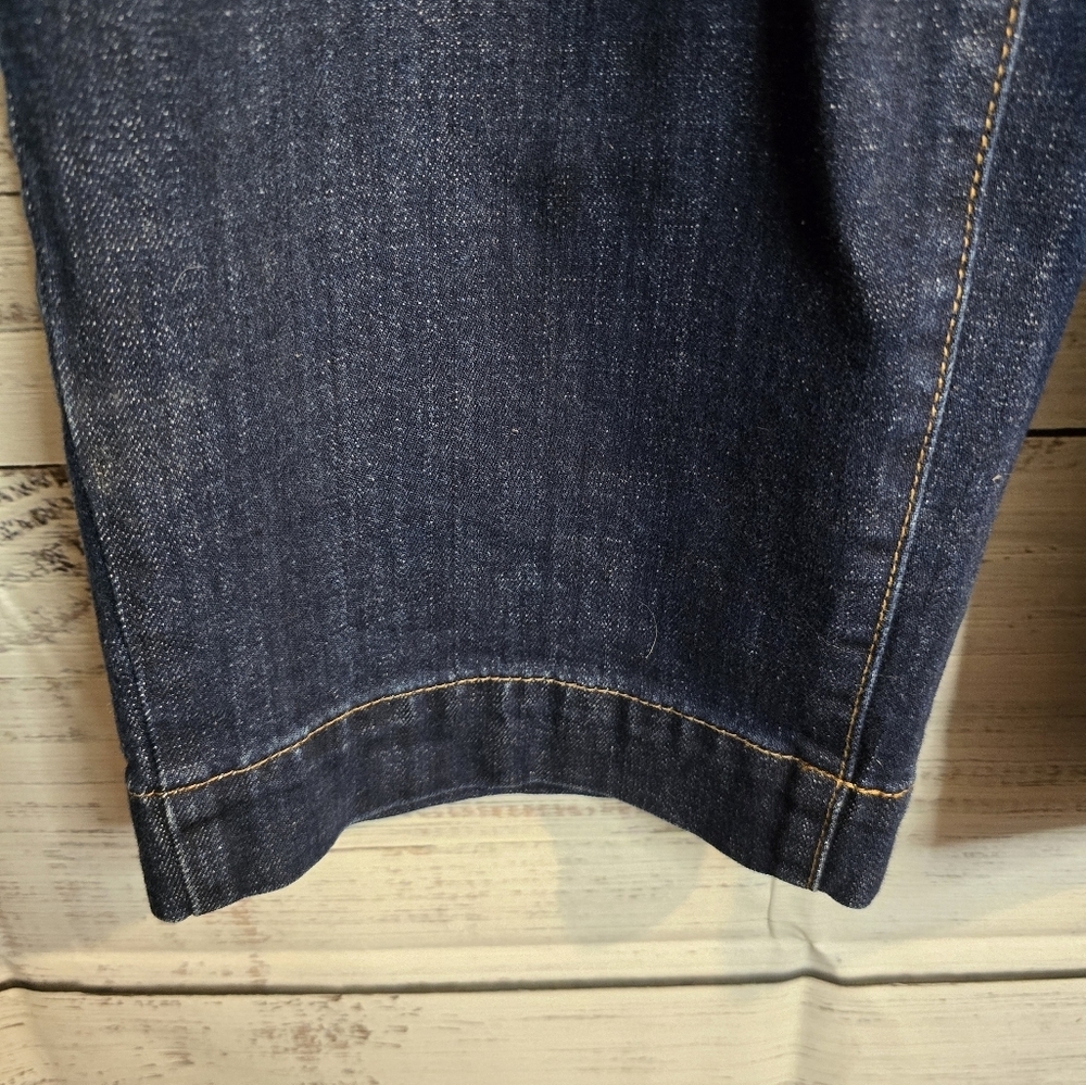 Talbots Dark Blue Cropped Jeans - Picture 3 of 7